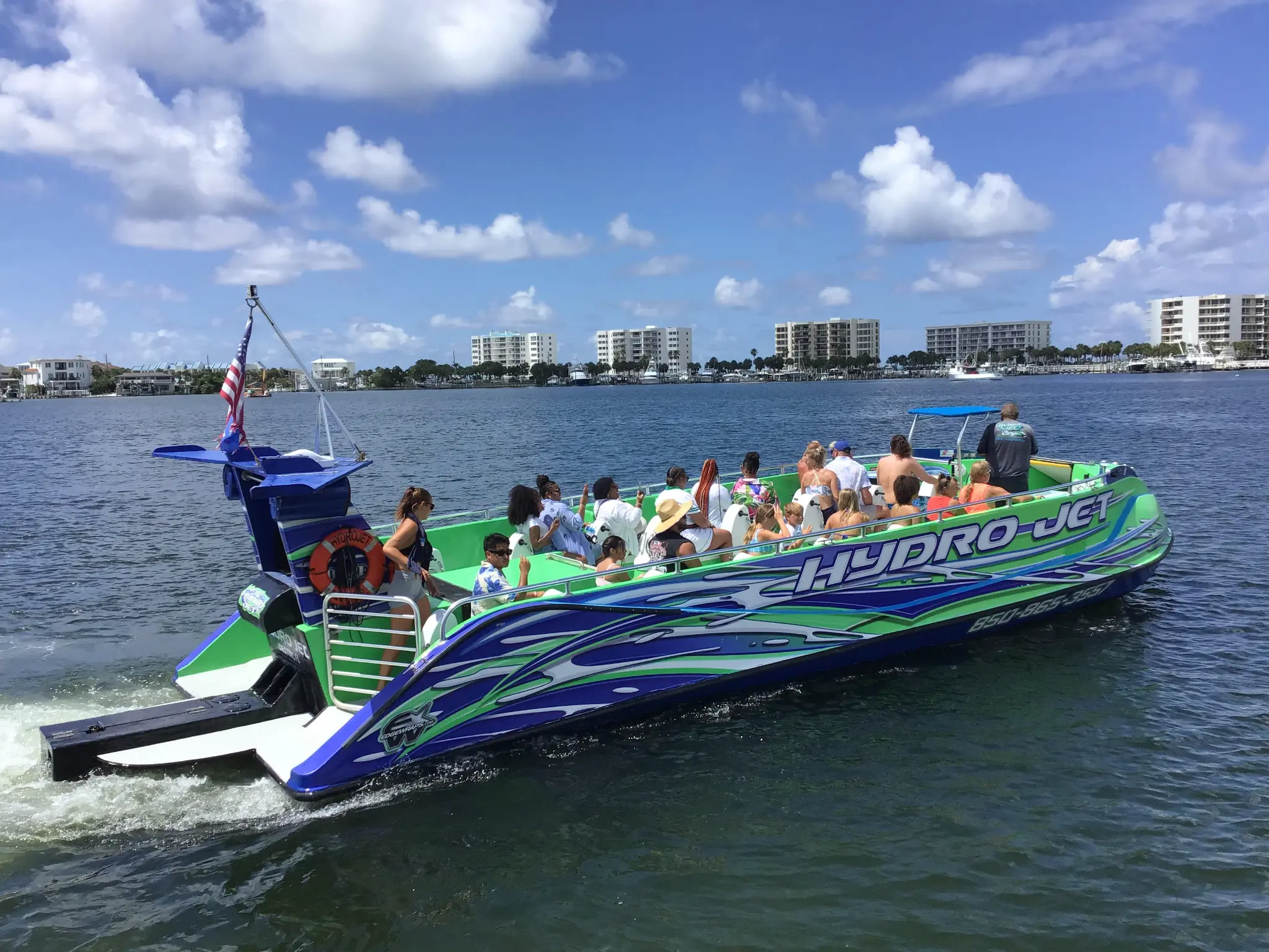 Dolphin Cruise — HydroJet Boats Destin